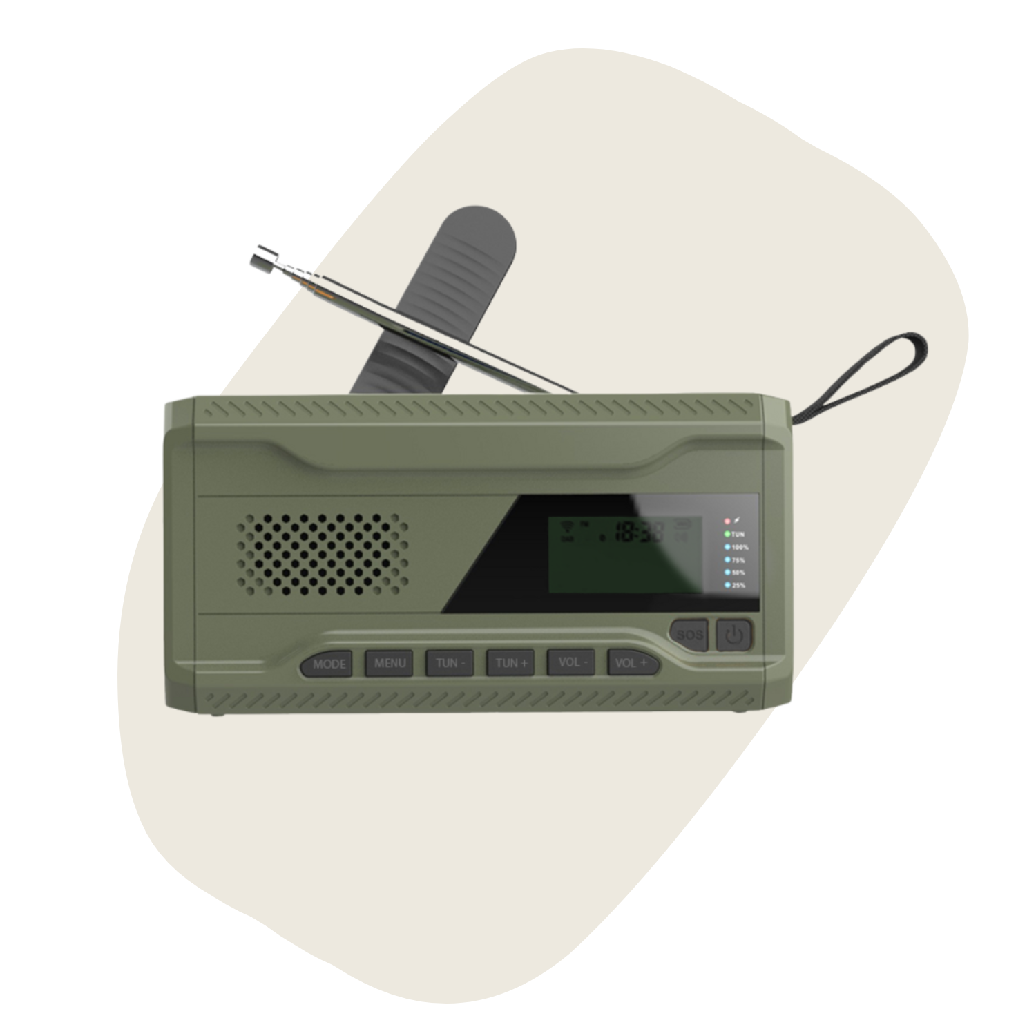 Nivox LM45 DAB - Nødradio